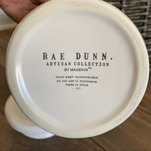 {new} {last one} Rae Dunn “Crunchy” Loop Canister - Picture 5 of 5